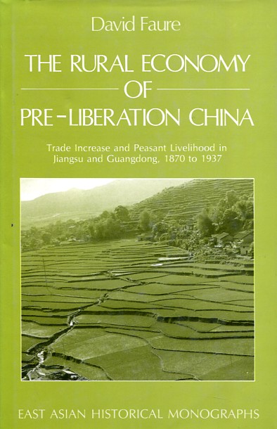 The rural economy of pre-liberation China. 9780195827071