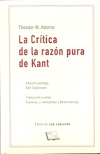 La Crítica de la razón pura de Kant