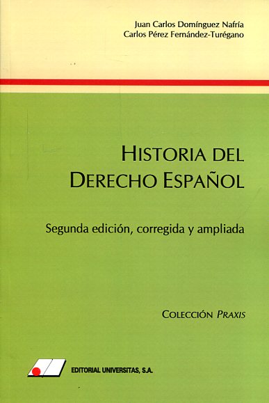 Historia del Derecho español. 9788479914479
