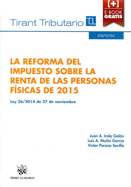 La reforma del Impuesto sobre la Renta de las Personas Físicas de 2015