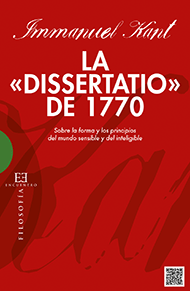 La "Dissertatio" de 1770