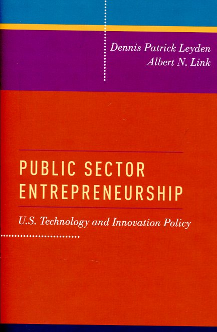 Public sector entrepreneurship. 9780199313853