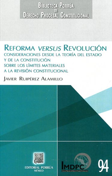 Reforma versus revolución. 9786070915291