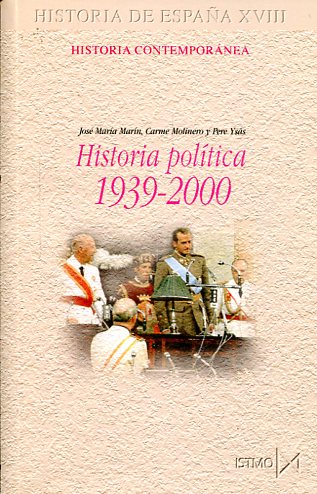 Historia política 1939-2000