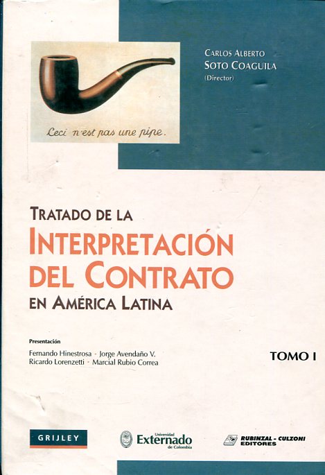Tratado de la interpretación del contrato en América Latina