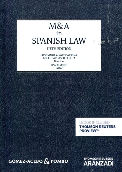 M&A in spanish Law. 9788490980453
