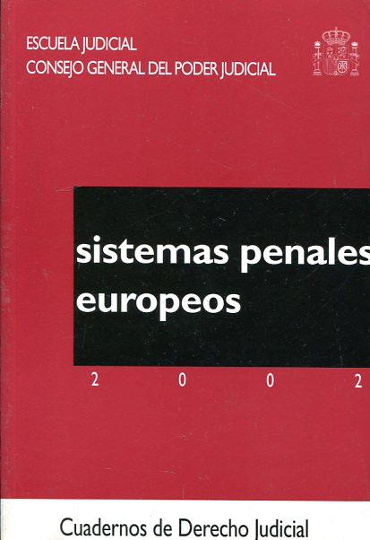 Sistemas penales europeos. 9788489230927