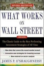 What works on Wall Street