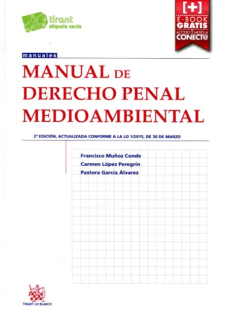 Manual de Derecho penal medioambiental. 9788491191384