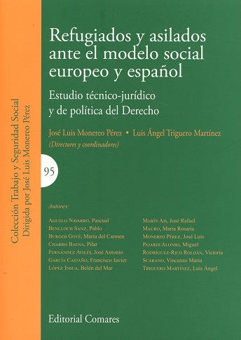 Refugiados y asilados ante el modelo social europeo y español. 9788490454510