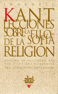 Lecciones sobre la Filosofía de la Religión. 9788446014713