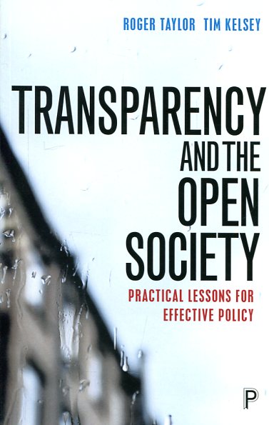 The transparency and the open society . 9781447325369