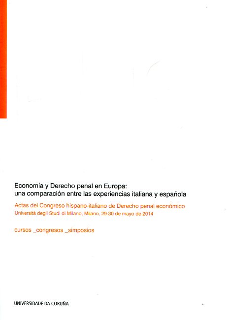 Economía y Derecho penal en Europa. 9788497496322