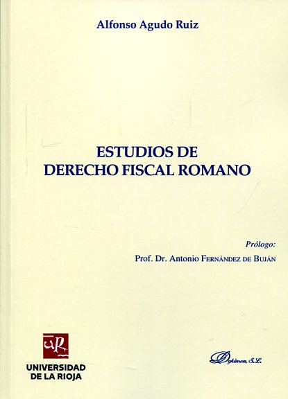 Estudios de Derecho fiscal romano. 9788490857151