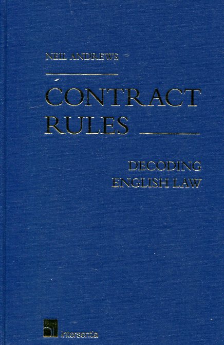 Contract rules. 9781780683652