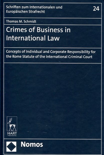 Crimes of business in international Law. 9781509906901