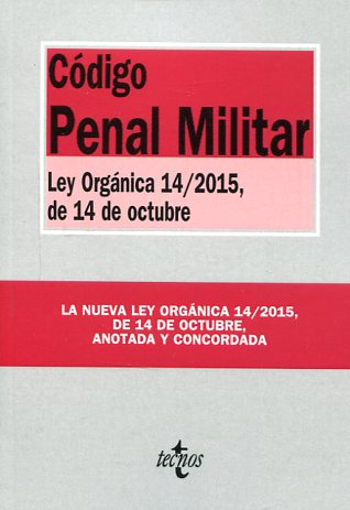 Código Penal Militar. 9788430969104