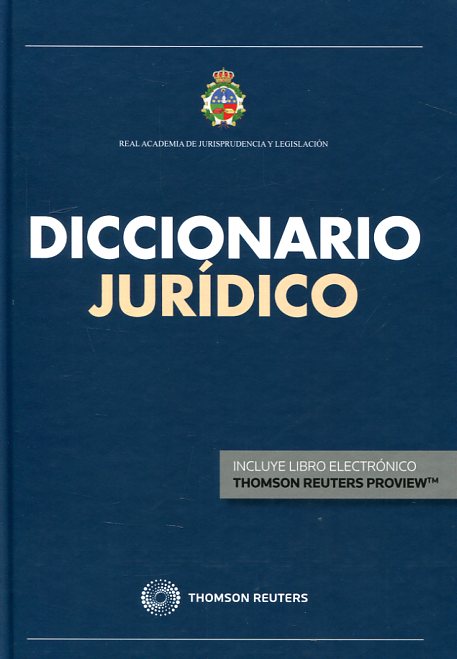 Diccionario jurídico. 9788491353751