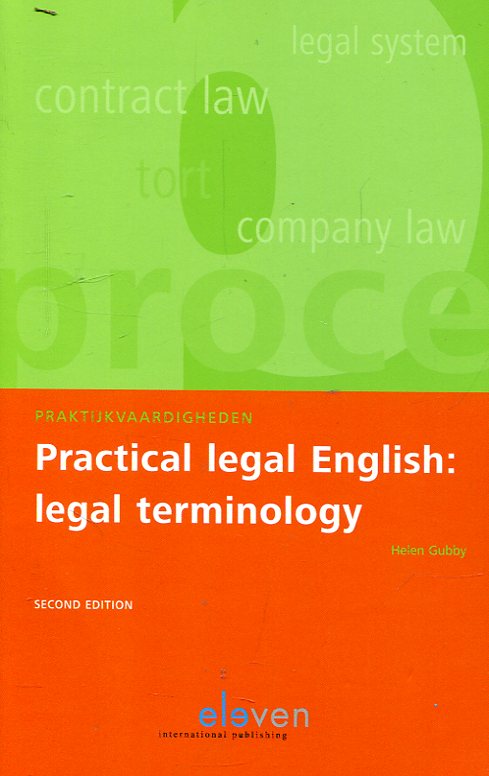 Practical legal english. 9789462360983