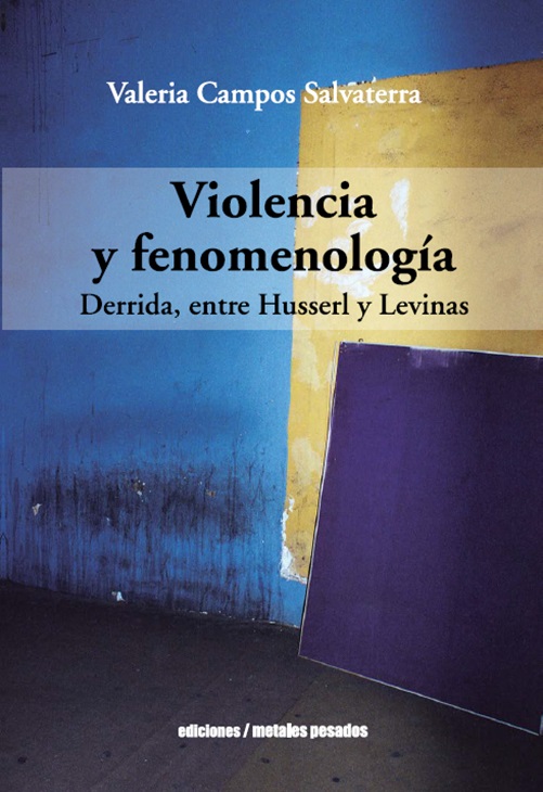 Violencia y fenomenología. 9789569843150