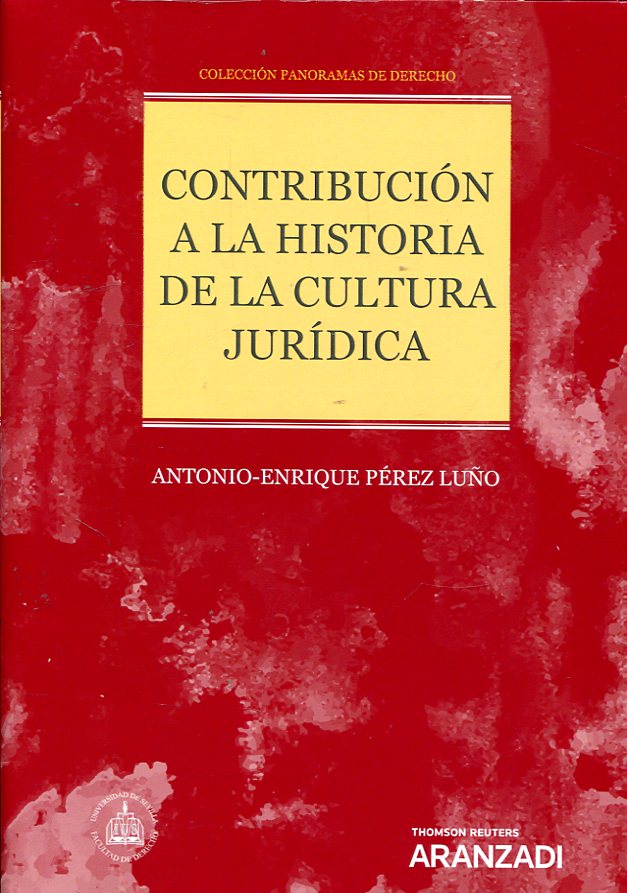 Contribución a la historia de la cultura jurídica