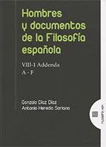 Hombres y documentos de la Filosofía española. 9788490455579