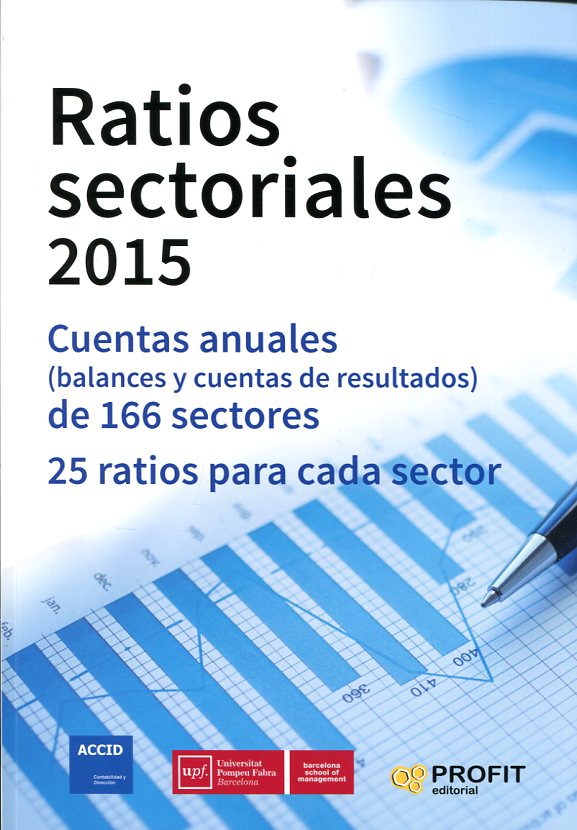 Ratios sectoriales 2015. 9788416904310