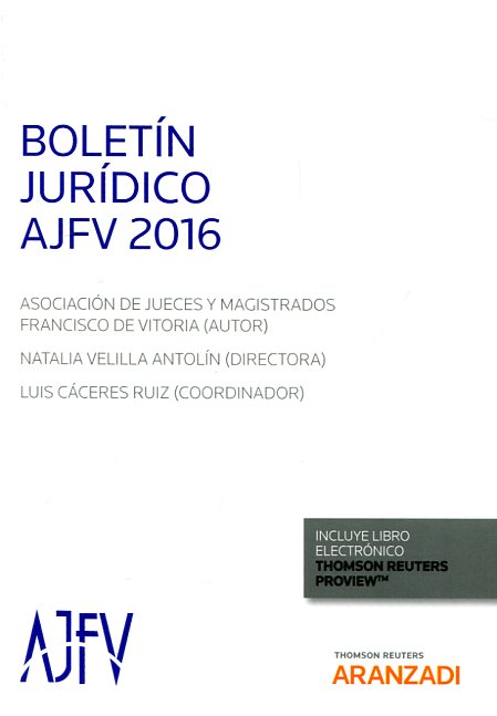 Boletín Jurídico AJFV 2016
