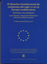 El Derecho constitucional de comienzos del siglo XXI en la Europa mediterranea. 9788425917400