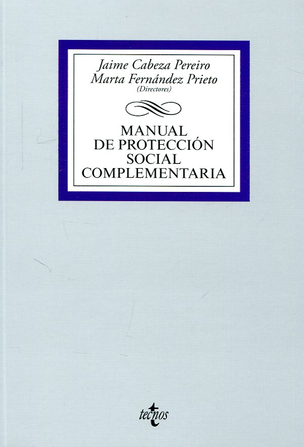 Manual de protección social complementaria. 9788430971978