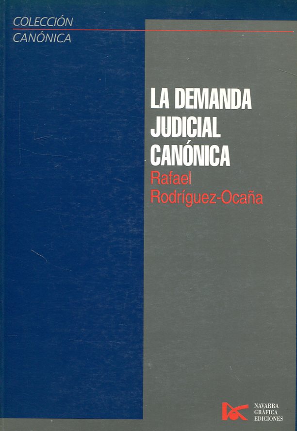 La demanda judicial canónica