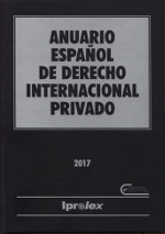 Anuario Español de Derecho Internacional Privado 2017