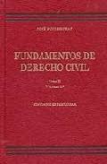 Fundamentos de Derecho civil. Tomo II