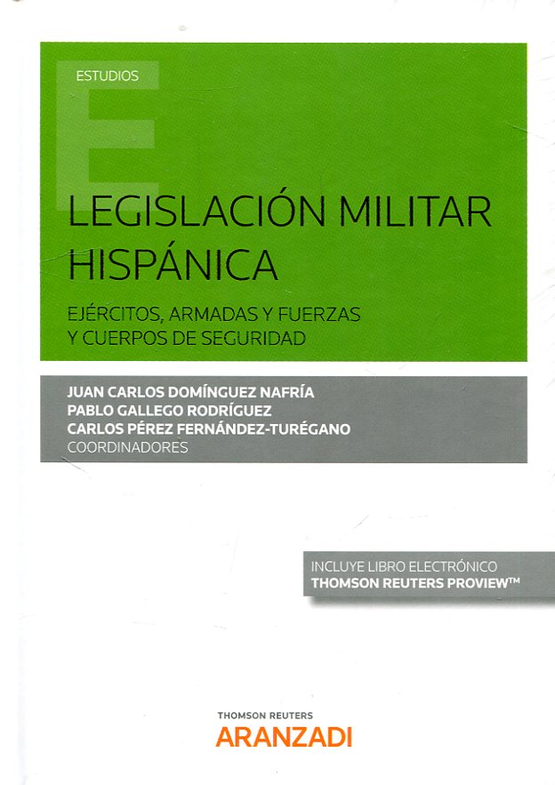 Legislación militar hispánica. 9788491776567