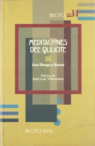 Meditaciones del Quijote. 9788497420396