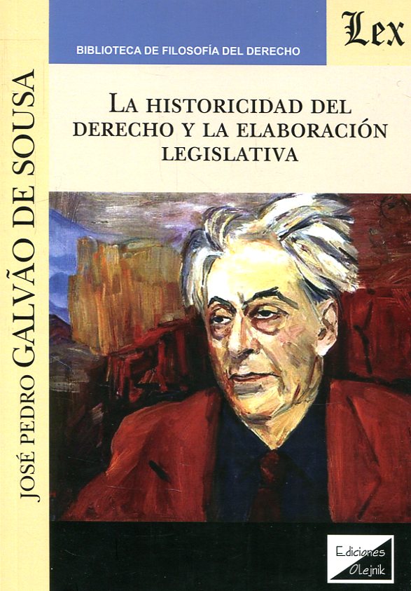 La historicidad del Derecho y la elaboración legislativa. 9789563923513