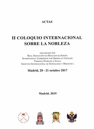 Actas del II Coloquio Internacional sobre la Nobleza. 9788494841057