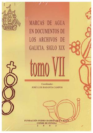 Marcas de agua en documentos de los archivos de Galicia. 9788495892324