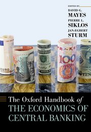 The Oxford handbook of the economics of central banking