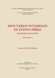 Minutarios notariales de Estevo Pérez . 9788400106799