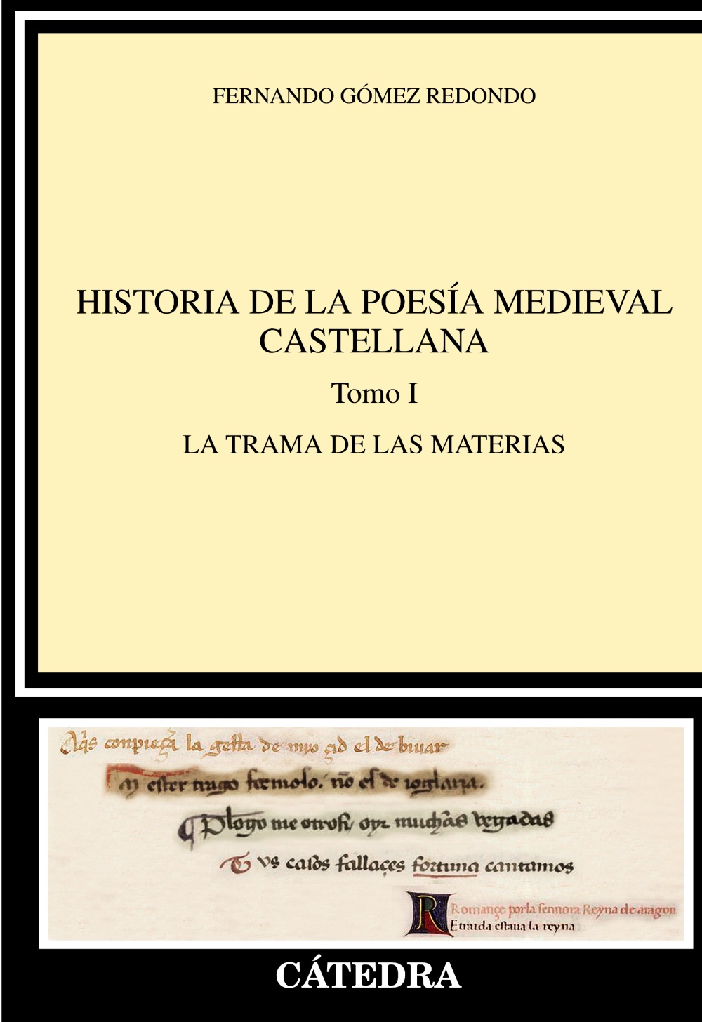 Historia de la poesía medieval castellana