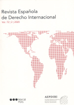 Revista Española de Derecho Internacional, Volumen 72, Nº 2, Año 2020