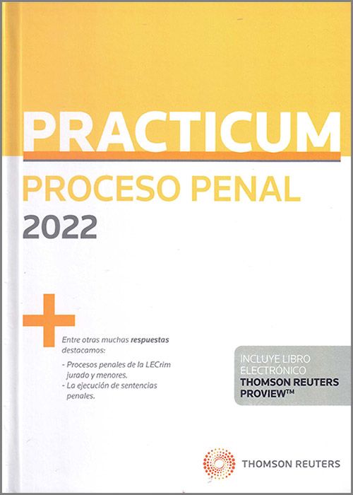 PRACTICUM-Proceso penal 2022. 9788413912240