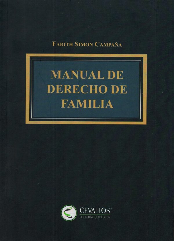 Manual de Derecho de familia