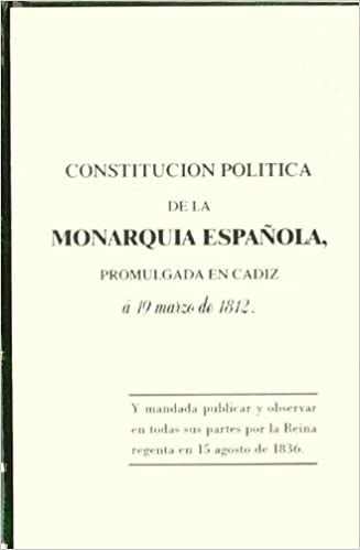 Constitución Española de 1812. 9788475579597