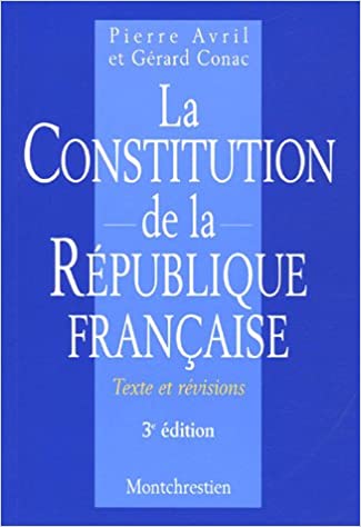 La Constitution de la République Française. 9782707614377