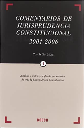 Comentarios de jurisprudencia constitucional 2001-2006. 9788497902557