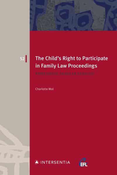 The Child's Right to Participate in Family Law Proceedings. 9781839702556