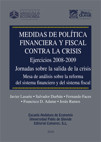 Medidas de política financiera y fiscal contra la crisis. 9788498366822