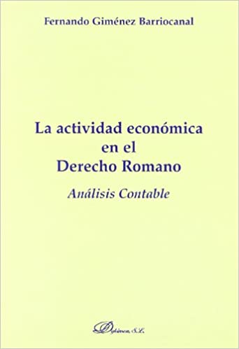 La actividad económica en el Derecho romano. 9788497722025